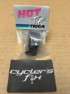 NOS Tioga Hot Tip Bike Toe Pedal Strap End Pulls Cap Fit:Mtb Atb Road Fixed Gear - Image 1 of 4
