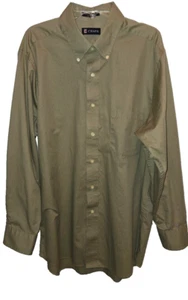RALPH LAUREN CHAPS WRINKLE FREE BEIGE DRESS SHIRT SZ 16 16 1/2 32-33 LARGE - Picture 1 of 6