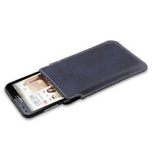 caseroxx Bolsa estilo "business" para Huawei Ascend P7 Mini en azul fabricado co - Imagen 1 de 4