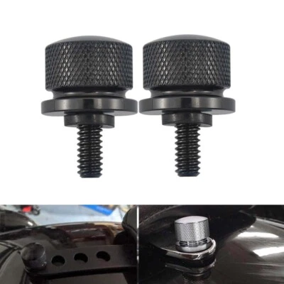 Tornillo de perno de asiento de guardabarros trasero 2 piezas para Harley Softail Dyna Touring Sportster 96-23 Foto 1 de 4