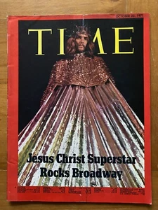 Time Magazine 1971 Jesus Christ Superstar Shah Reza Iran Hoover NO LABEL - Picture 1 of 17