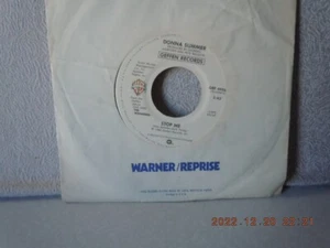 SUMMER,DONNA 7"vinyl...THE WANDERER/STOP ME...GEFFEN...VG++...'80 - Picture 1 of 2