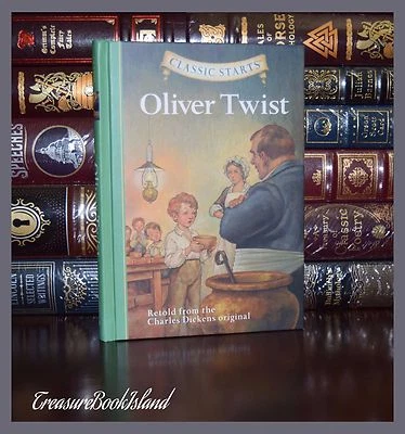 Oliver Twist by Charles Dickens New Illustrated Collectible Hardcover Kids Gift - Image 1 of 4