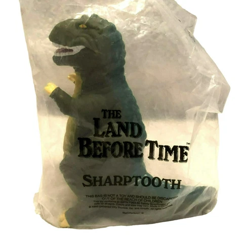 VINTAGE LAND BEFORE TIME T REX DINOSAUR PIZZA HUT PUPPET 1988 SEALED Cover