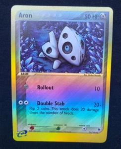 Pokémon TCG Aron EX Ruby & Sapphire 25/109 Reverse Holo Uncommon (NM/LP) - Bild 1 von 2