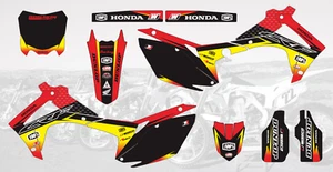 AM 250 GRAPHICS DECALS STICKERS FOR HONDA CRF250 R 2014-2017 CRF450 R 2013-2016 - Picture 1 of 1