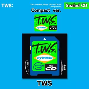 TWS TRY WITH US 3er Mini Álbum Versión Compacta CD precintado - Imagen 1 de 8