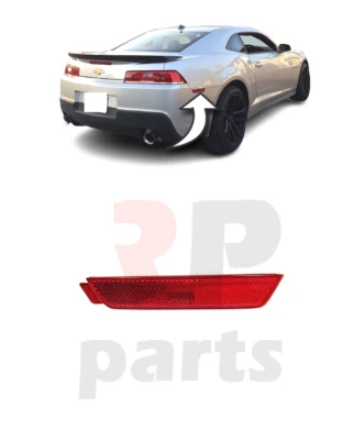Pour Chevrolet Camaro 10-15 Pare-Chocs Côté Rouge Marqueur Feu Droit O / POUR - Photo 1/4
