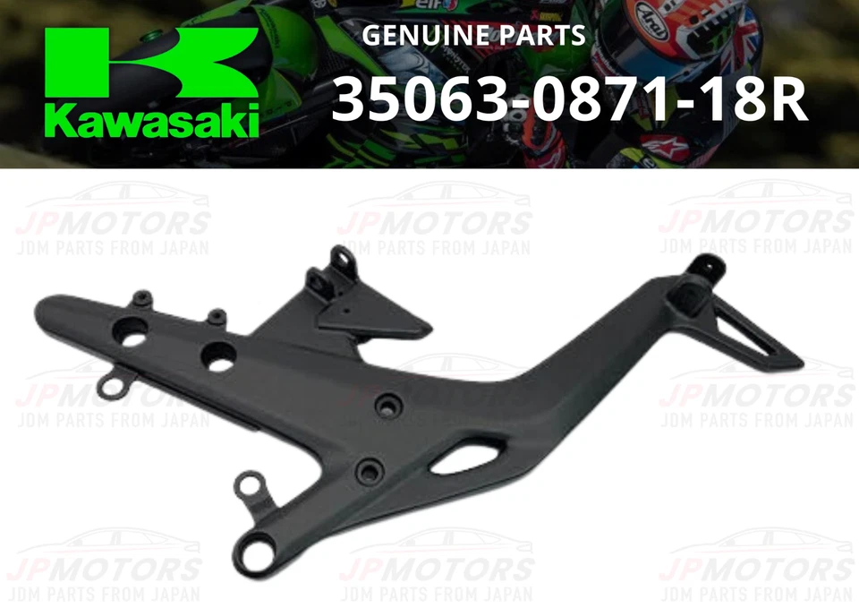 Kawasaki 2012-2016 Ex650 650 Ninja OEM Left Footrest Footpeg Peg Bracket Mount
