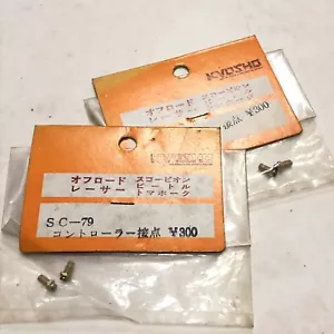 NIB 2 x Vintage Kyosho Scorpion Beetle Tomahawk SC79 Controlador de velocidad Contacto - Imagen 1 de 2