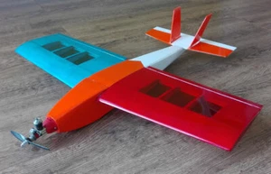 Cannonball Micro Pylon Racer 22" RC avion découpe laser balsa ply kit court plans - Photo 1 sur 2