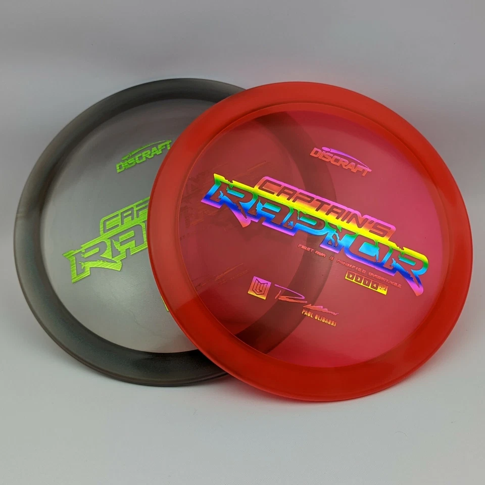 DISCRAFT ULIBARRI CAPTAIN RAPTOR | CHOOSE COLOR/WEIGHT | Disc Golf Disc | Driver - Image 1 of 1