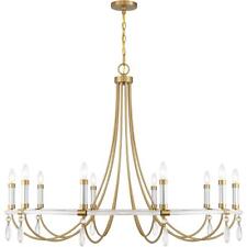Savoy House Lighting 1-7712-10-195 Mayfair Chandelier Warm Brass and Chrome