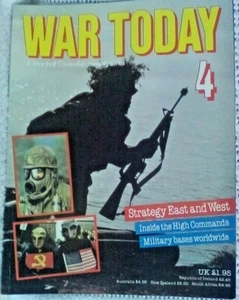 crate BOOK MILITARY WAR WAR TODAY MARSHALL CAVENDISH 66 PAGES ILLUSTRATED No4 - Picture 1 of 3