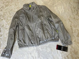 Ralph Lauren Polo Sport Girls Silver Windbreaker Size M(8-10) NWT - Picture 1 of 11