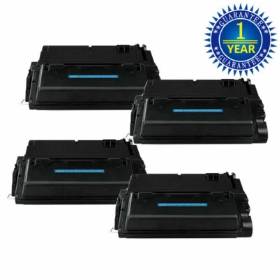 4pk 42X Q5942X High Yield Toner Cartridge For HP Laserjet 4250 4350 - Image 1 of 4