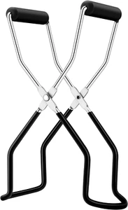 Canning Jar Lifter Stainless Steel Tongs for Home Kitchen Canning Tools Black - Picture 1 of 12