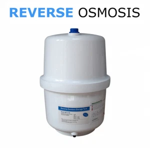 Reverse Osmosis Water Storage Tank - 3.2 GAL - Valve 1/4" Push Fitting - Picture 1 of 2