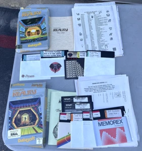 Vintage Apple II Alternate Reality The City & Dungeon Videospiel Lot Datasoft - Bild 1 von 18