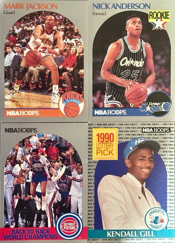 1990-91 NBA Hoops Series 1 & 2 Basketball Trading Cards, Pick Your Card 202-439 - Image 1 of 1