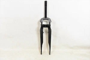 700c TREKKING DUTCH BIKE SUSPENSION FORK GAZELLE ALC 1” STEERER 191mm BLACK - Picture 1 of 3