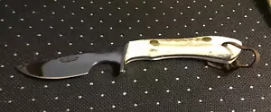 Scarce Old OOAK FIXED BLADE KNIFE Mission Artesania ARG. 8” STAG Horn Handle Art - Picture 1 of 18