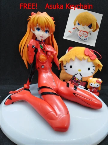 Evangelion Asuka Langley x Hello​ Kitty Sanrio SEGA Excellent​ Pre-owned​ Cover