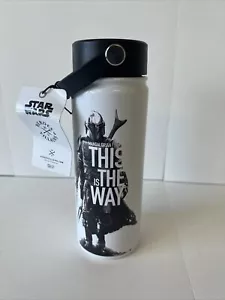 Star Wars The Mandalorian 17 oz. Stainless Steel Bottle This Is The Way New - Picture 1 of 11