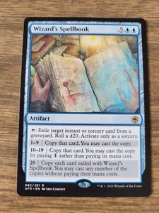 工件magic The Gathering 卡牌游戏单个蓝色罕见 Ebay