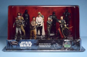 Star Wars Rogue One Deluxe Set di 10 Figurine Disney Store PlaySet - 3,5" - Foto 1 di 1