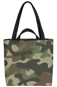 Camouflage Muster Grün Tasche Tarn-Kleidung Tarn-Farben Militär Muster Grün - Bild 1 von 3