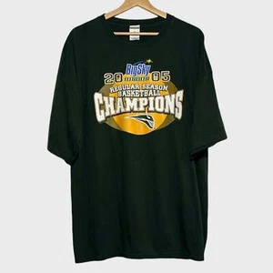 Vtg Portland State PSU Vikings 2005 Big Sky Basketball Champions Tee T Shirt 2XL - Picture 1 of 4