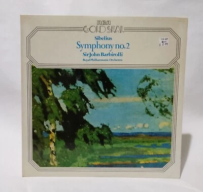 Sibelius - Symphony No. 2 (Sir John Barbirolli) - Music Vinyl Record - Image 1 of 4