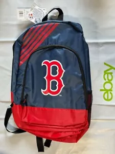 Boston Red Sox BackPack Back Pack Book Sports Gym School Bag Border Stripe NEW - Picture 1 of 2