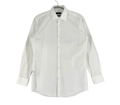 Hugo Boss Uomo JENNO Slim Fit Camicia Taglia M - 39 - 15 1/2 - Immagine 1 di 4