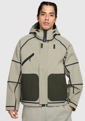 Nueva chaqueta de lluvia con capucha para hombre Nike Tech Storm-FIT talla grande (HM9473 320) Foto 1 de 4