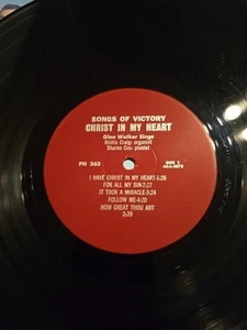 Glen Sings Sounds Of Victory Christ In My Heart Lp  - Picture 1 of 4