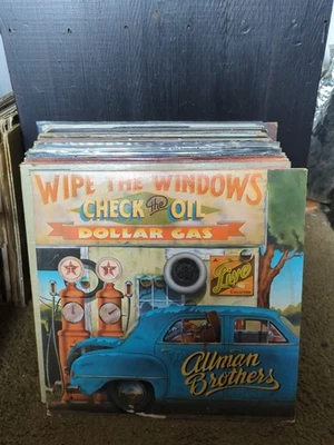 Allman Brothers Band Wipe the Windows Check Oil Dollar Gas Vinyl LP 1976 2CX0177 - Image 1 of 4