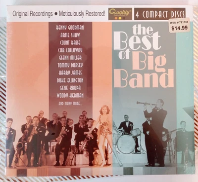 SEALED The Best of Big Band Gift Set 4 Discs CD Original Recordings Vintage - Image 1 of 4