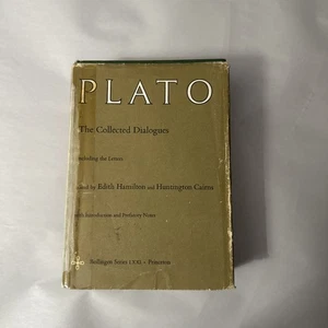 Plato The Collected Dialogues Hardcover Book by Edith Hamilton Princeton 1961 - Bild 1 von 10