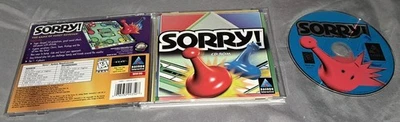 Sorry PC/Computer Software Windows 95 MAC Hasbro CD-Rom Boardgame - Image 1 of 2
