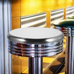 Modern Design Stainless Steel Stool Barhocker Sitz Ersatz Ersatzsitz - Bild 1 von 12