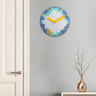 Wall Clock Non Ticking Gift Minimalist Mute Wall Art for Bedroom Studio Home - Image 1 of 4