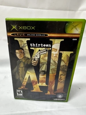 Thirteen XIII (Microsoft Xbox, 2003) Cib Completo [Probado y Funcionando] Foto 1 de 4