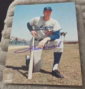 Frank Howard Signed 8x10 Photo AUTO "Hondo" MLB LA Dodgers 1960 NL ROY! - Picture 1 of 1