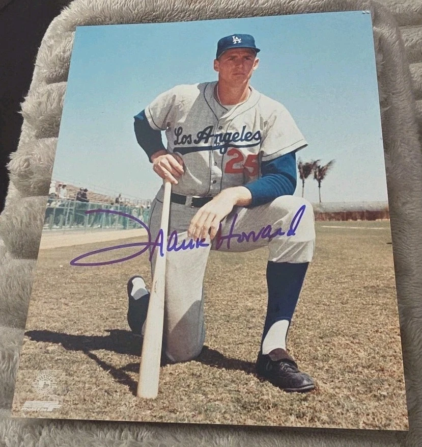 Frank Howard Signed 8x10 Photo AUTO "Hondo" MLB LA Dodgers 1960 NL ROY! - Image 1 of 1