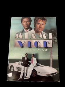 Miami Vice: Season 5 Universal Studios- Complete CIB Pre-owned - Picture 1 of 9