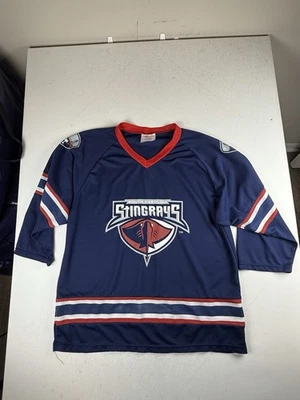 Camiseta de hockey para hombre South Carolina Stingrays #14 XL azul Foto 1 de 4