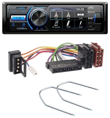 JVC Bluetooth MP3 USB DAB Autoradio für Mercedes E-Klasse W124 S-Klasse W126 - Bild 1 von 4