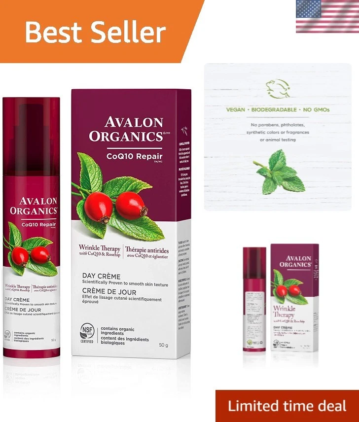 Crema de día clínicamente probada para terapia de arrugas natural, 1,75 oz - Impulso de hidratación Foto 1 de 4